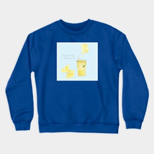 Lemon Refresh Crewneck Sweatshirt